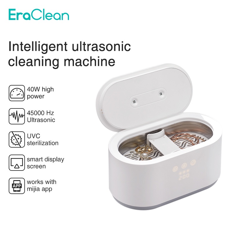Eraclean GC01 UVC Sterilization Ultrasonic Cleaner 40W/ 45000Hz/600ml