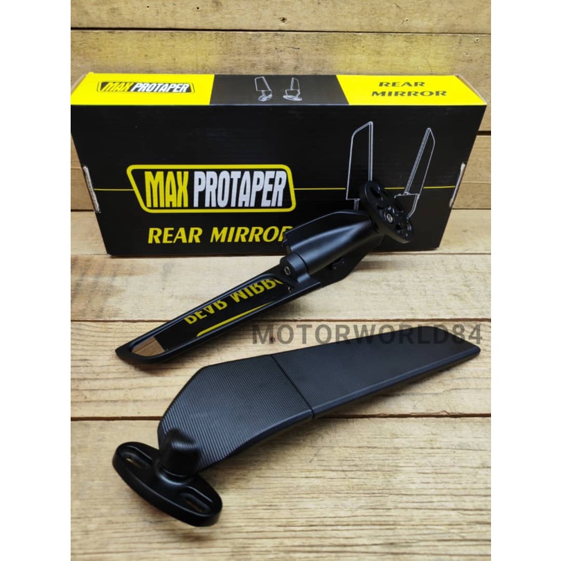 Side Mirror MT086 Cermin Sisi Stealth Wing Winglet Rear View Mirror ...