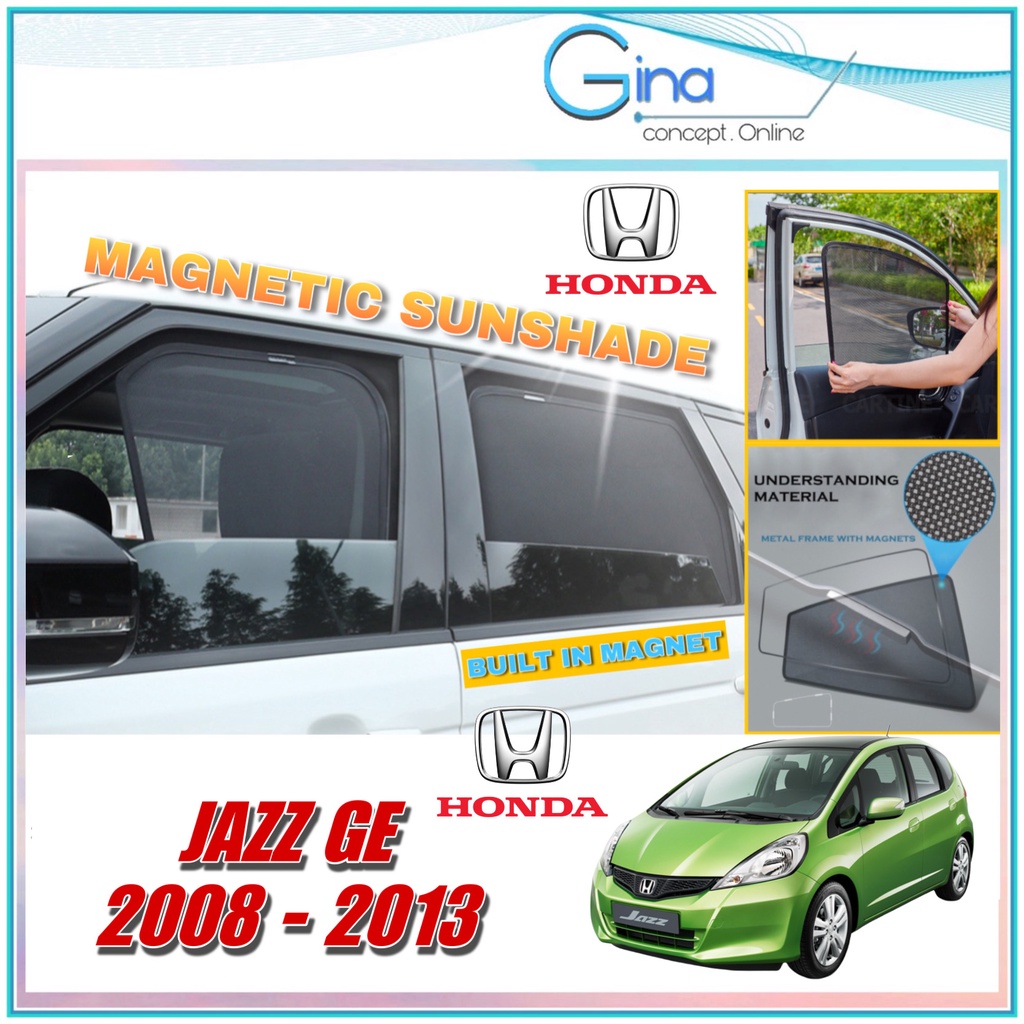 Sunshade compatible for Honda Jazz GE 2008 2013 Car