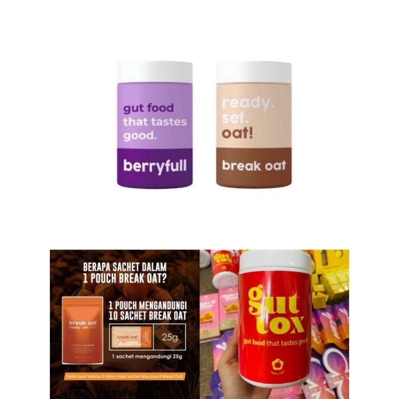 ️ORIGINAL HQ ️BERRYFULL , BREAK OAT DAN GUTTOX INAYAH BEAUTY BREAKOAT ...