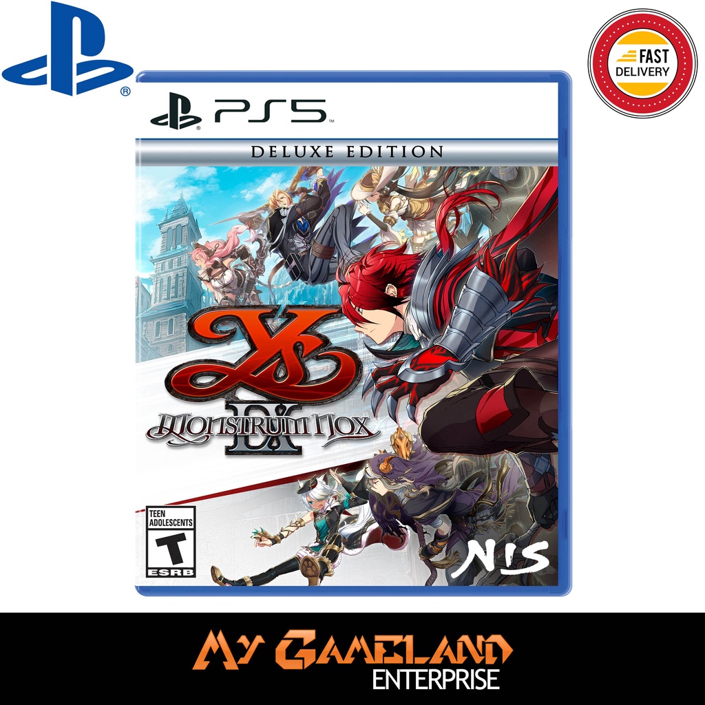 PS5 YS IX Monstrum Nox Deluxe Edition (R1)(English)(BRAND NEW) | Shopee ...