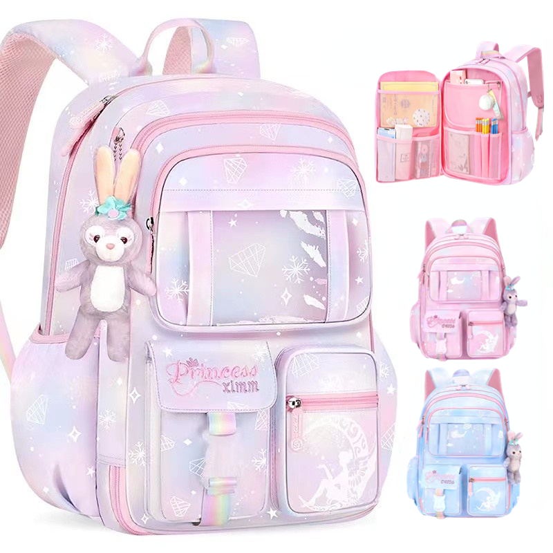 Schoolbag For Kids Girls Plush Toys Stella Doll Cute Backpacks Cartoon ...