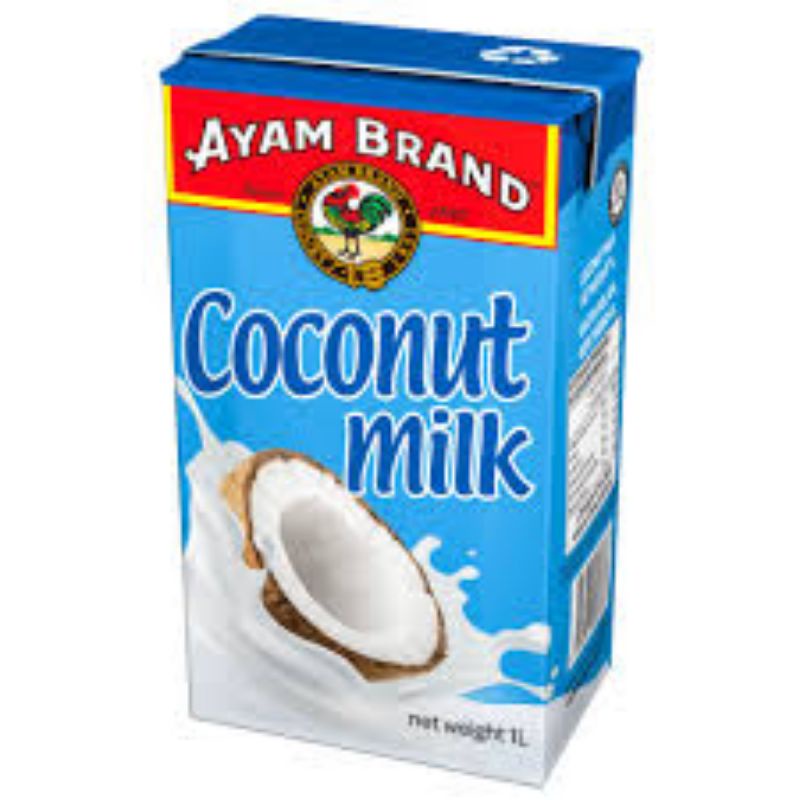 Coconut Milk Ayam Brand 1Liter 2024 expired Shopee Malaysia