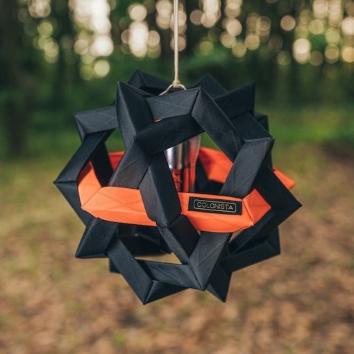 COLONISTA] OMAN10 Golzero Lantern Shade Black Orange | Shopee Malaysia