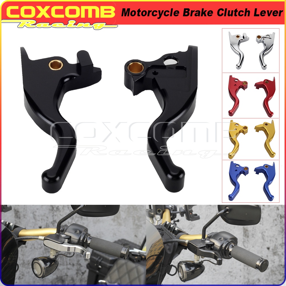 Motorcycle 2 Finger 5.3"; Hand Brake Clutch Levers Hand Control Lever
