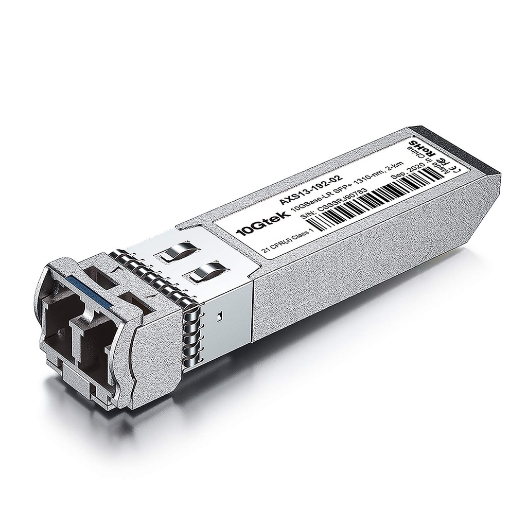 10Gtek 10GBase-LR Lite SFP+ IR Transceiver, 10G 1310nm SMF, Up To 2 Km ...