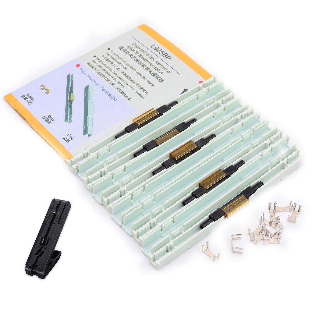 5Pcs L925BP with Free Guide Bare Optical Fiber Cold Connector Drop ...