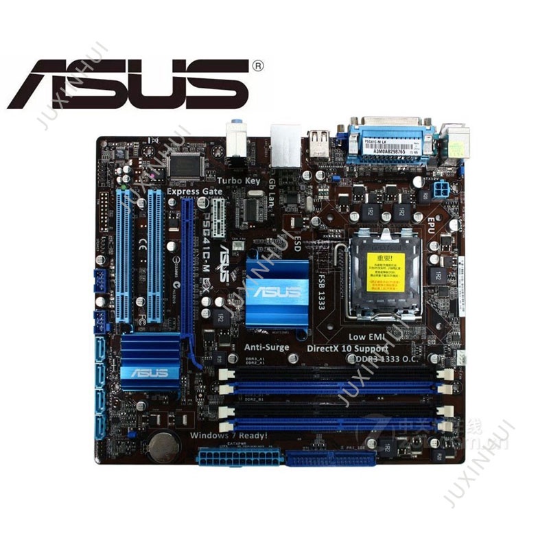 For ASUS P5G41C-M LX P5G41 original motherboard DDR2 DDR3 / P5G41T-M LX ...