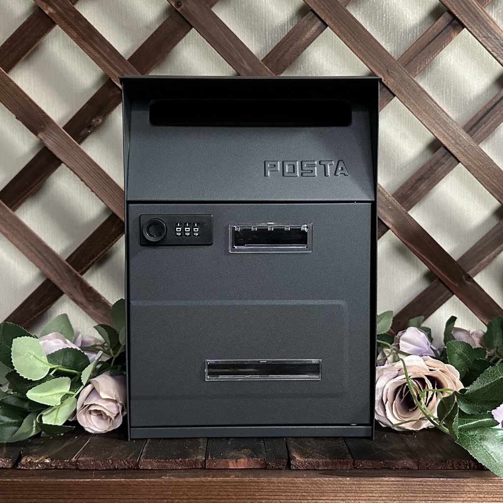 Ready Stock Outdoor Mailbox, DoubleDrop Outdoor Mailbox, Combination