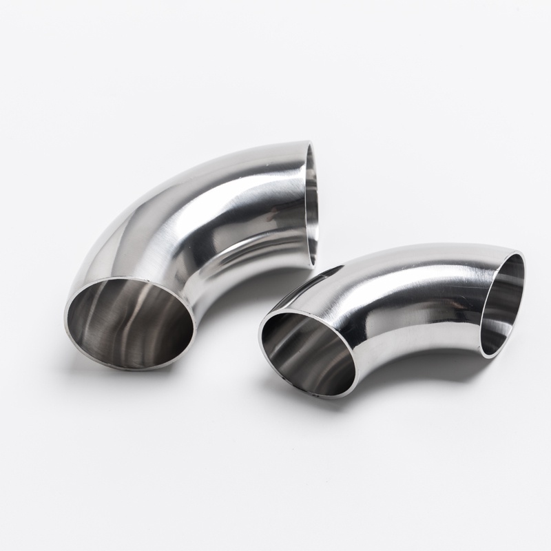 2" TP316L Stainless Steel Sanitary Weld 90 Degree Elbow Pipe Fittings