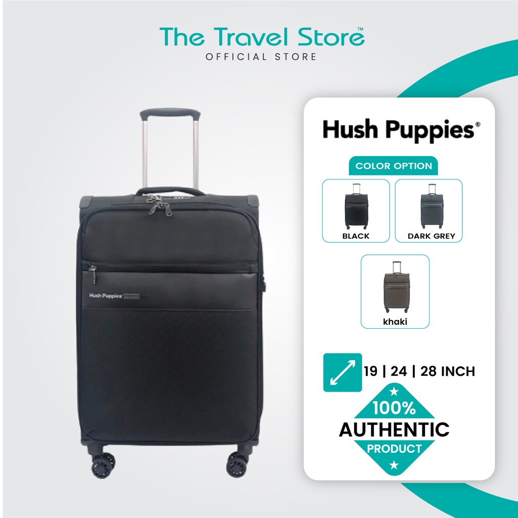 Hush puppies store lightweight luggage