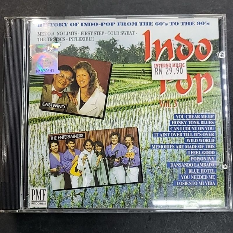 Indo Pop Vol.3 - History Of Indo-Pop From The 60's To The 90's (CD ...