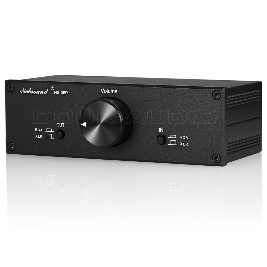 Nobsound NS-05P Fully Balanced Passive Preamplifier Pre-Amp XLR/RCA ...