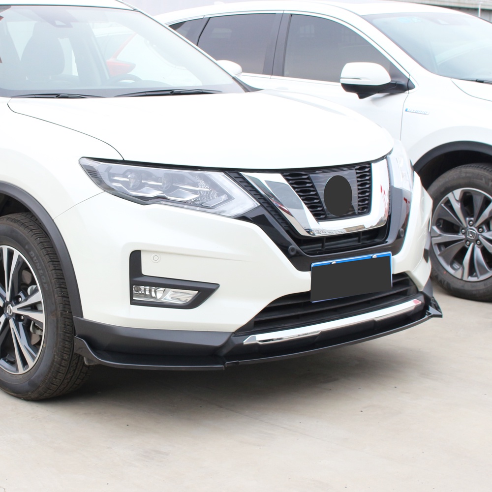 Front Bumper Lip Chin Spoiler Splitter Diffuser For Nissan X Trail 2017 ...