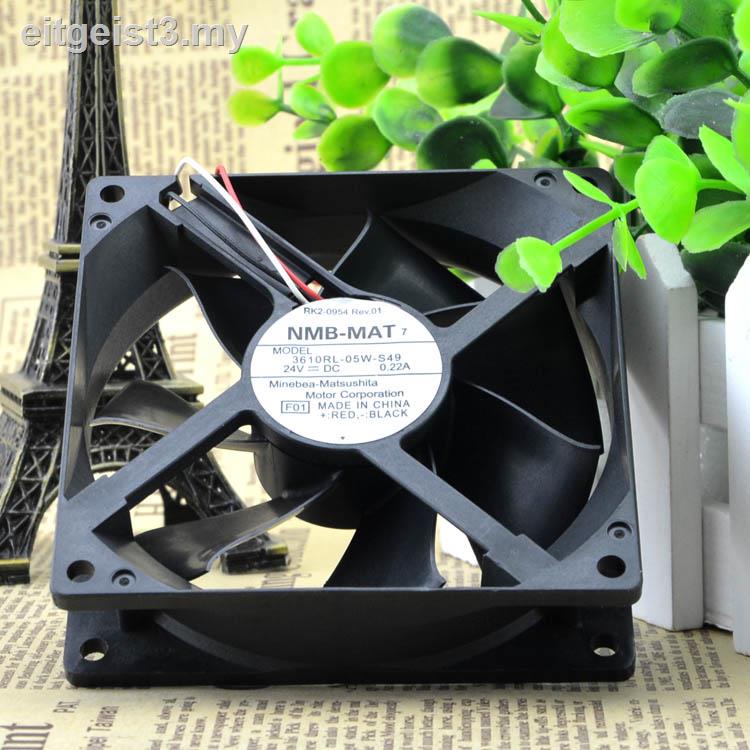 (Ready Stock) New NMB 3610RL-05W-S49 24V 0.22A 9025 9cm Chassis ...