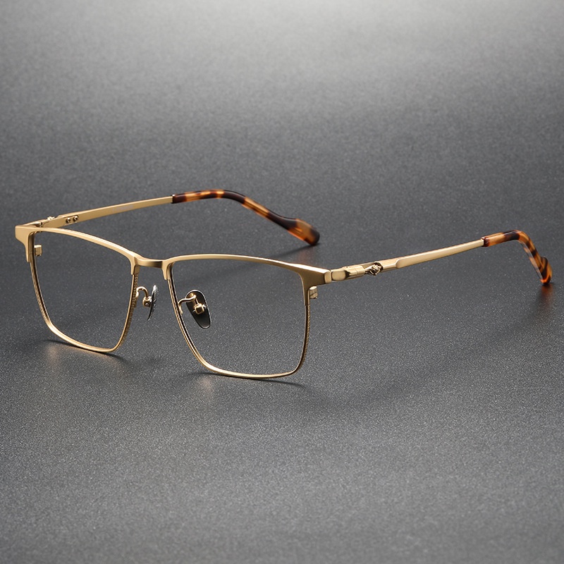 Pure Titanium Business Glasses Frame 2023 Men's Eyeglasses Frames