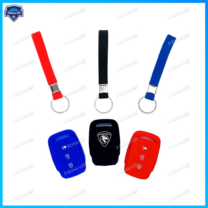 Silicone Car Key Cover for Proton Exora Exora BOLD with keychain Shopee Malaysia