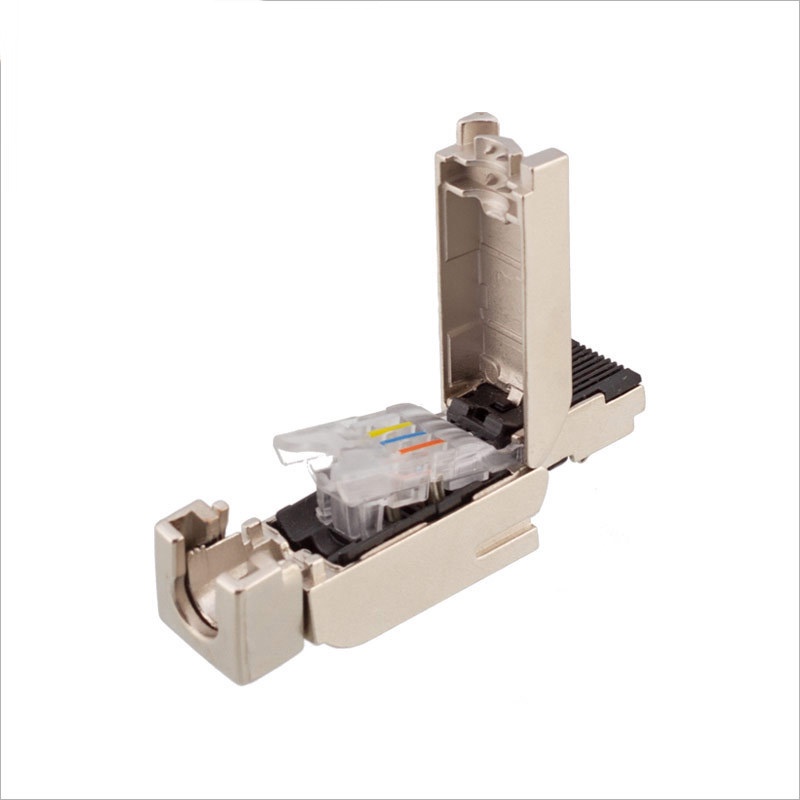 4Pin 4-Core Profinet Connector RJ45 FC 2x2 Industrial Ethernet Fast ...