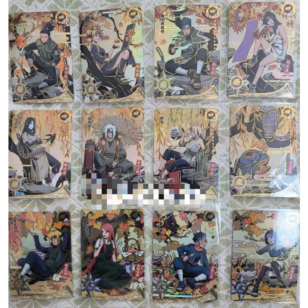 Naruto Anime Card MR51-62 KAYOU | Shopee Malaysia