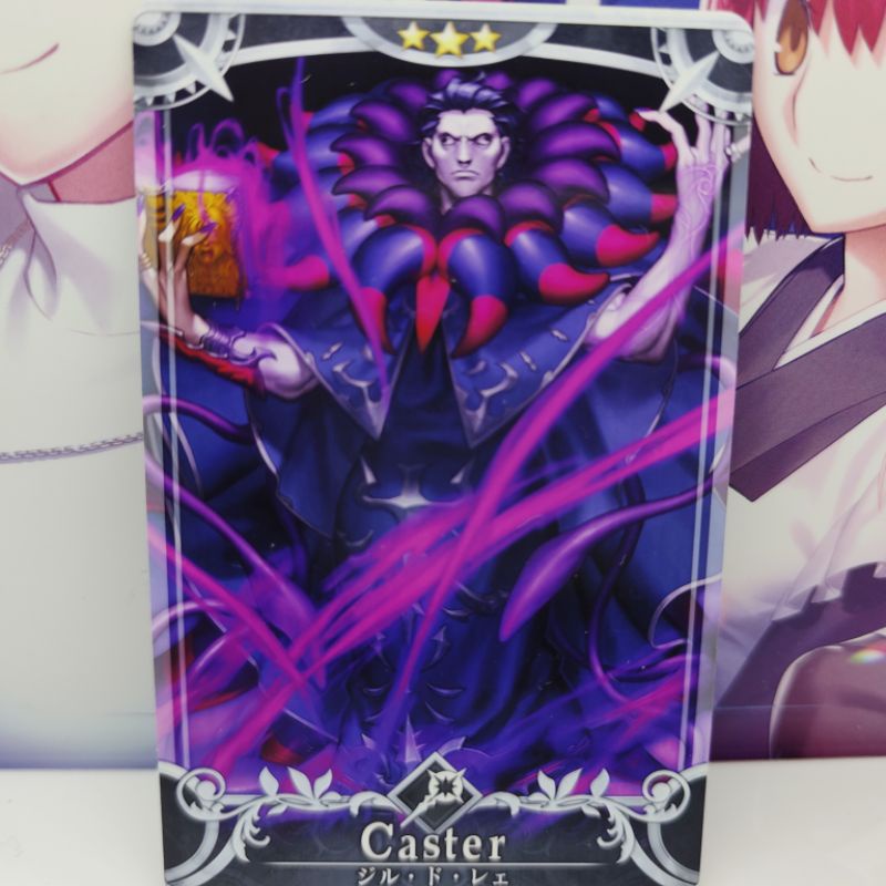 Fgo Gilles de Rais Caster card (Fate Grand Order Arcade) Shopee Malaysia
