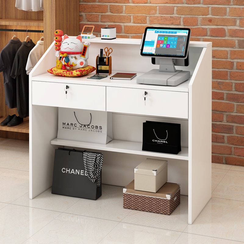 Barber shop cash register supermarket small counter simple modern