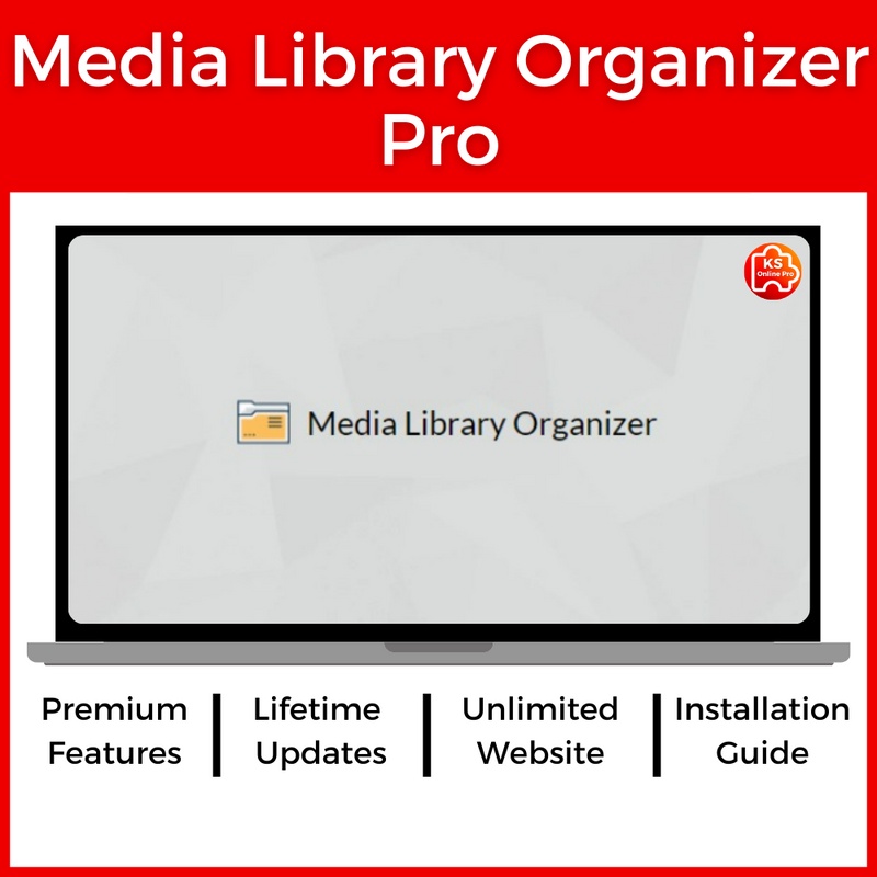 Media Library Organizer Pro WordPress Plugin (Lifetime Updates