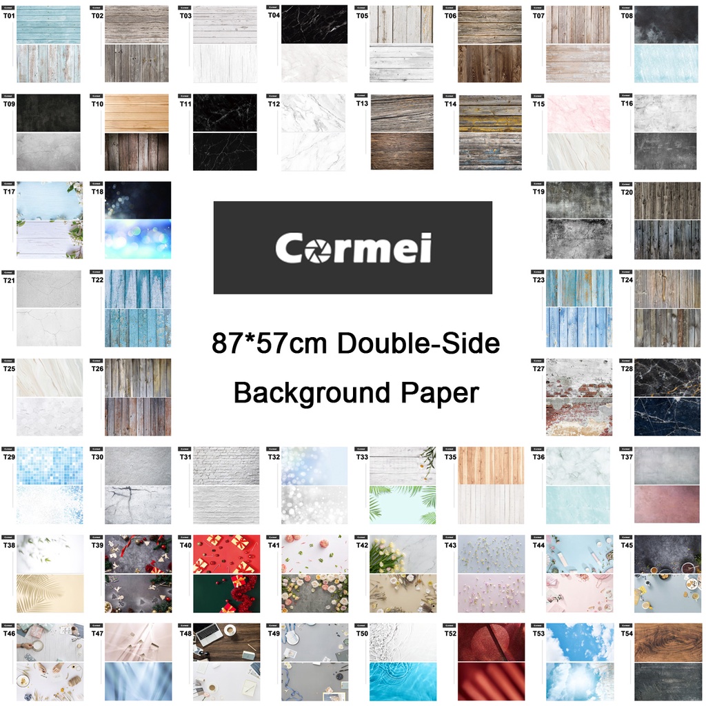 Cormei Two-Sided 57*87cm background paper Background photoshoot ...