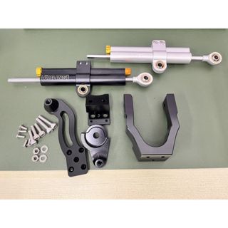 Yamaha RXZ Damper Bracket Siap OHLINS Steering Damper Just Plug n Play ...