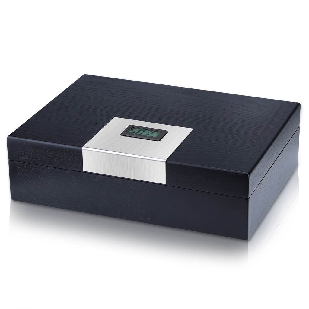 Humidor With BuiltIn Cedar Wood Cigar Humidor Portable Cigar Box Home