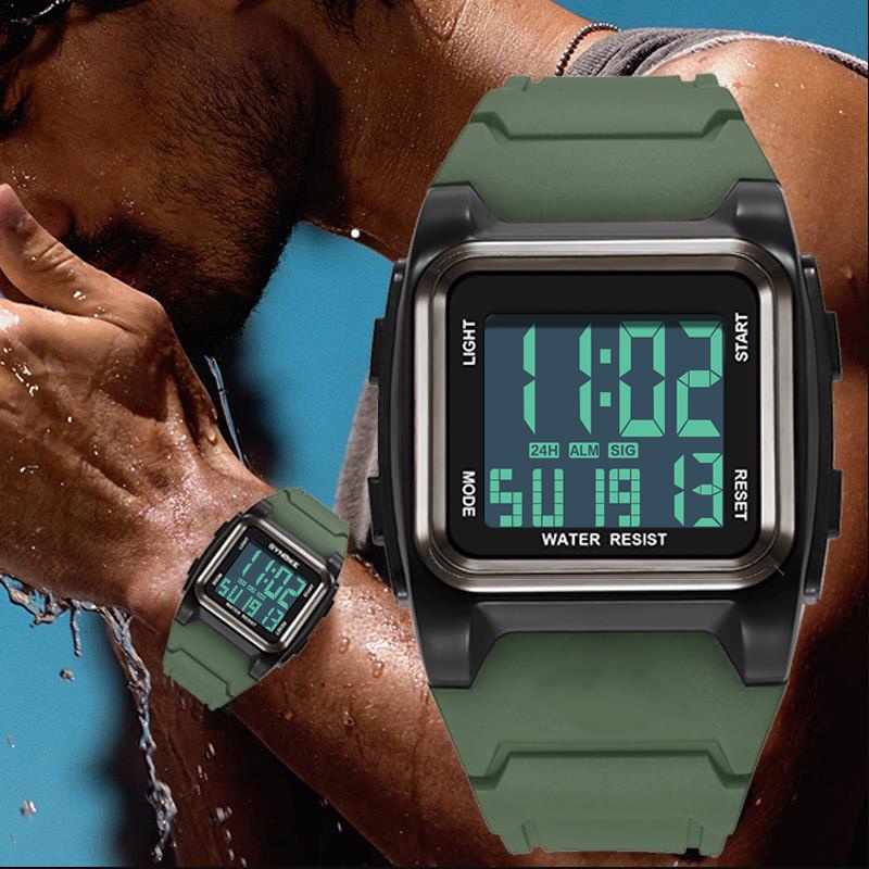 Big dial digital watches sales