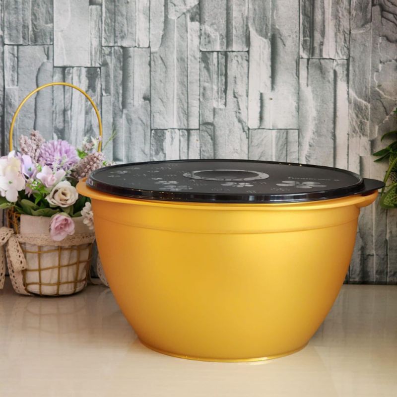 Tupperware Legacy Bowl Gold 10 Liter | Shopee Malaysia