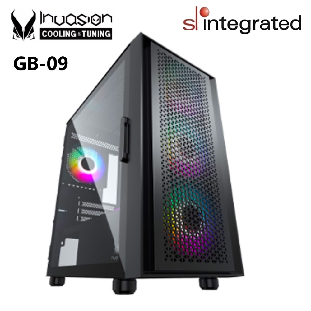 Invasion GB-09 M-ATX Mini-Tower Casing with ARGB Fan | Shopee Malaysia