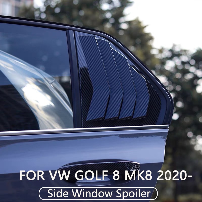 For VW Golf 8 MK8 Side Window Spoiler Splitter Cover Trim Louver TSI ...