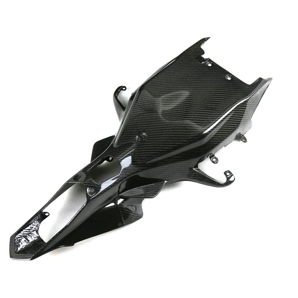 Real 100% Carbon Fiber Motorcycle Rear Seat Fairing Under tail Fairing ...