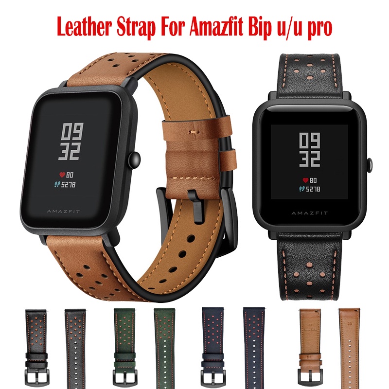 Amazfit bip cheap leather