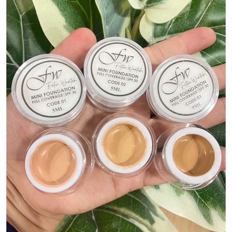 Foundation murah mampu milik!!! Mini Foundation FW Fatin Wanteh [Full