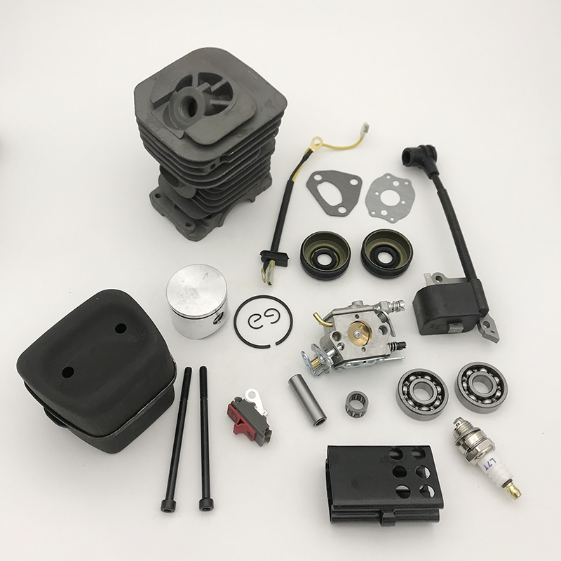 40mm Cylinder Piston Carburetor Muffler Ignition Coil Kit For Husqvarna ...