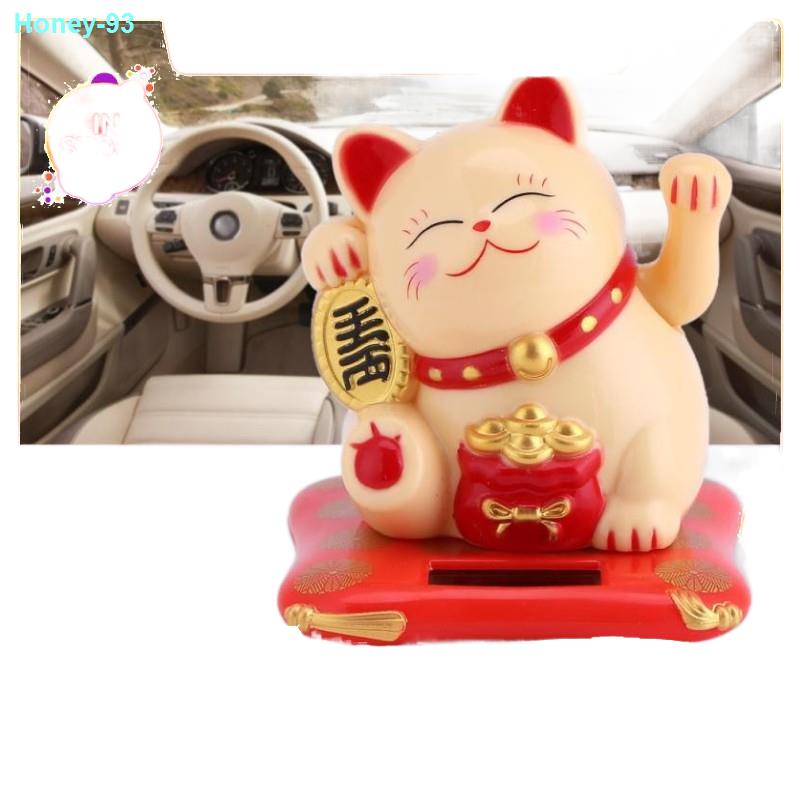 original Cute Waving Cat Good Luck Wealth Cats Home Display Car Decor Shopee Malaysia