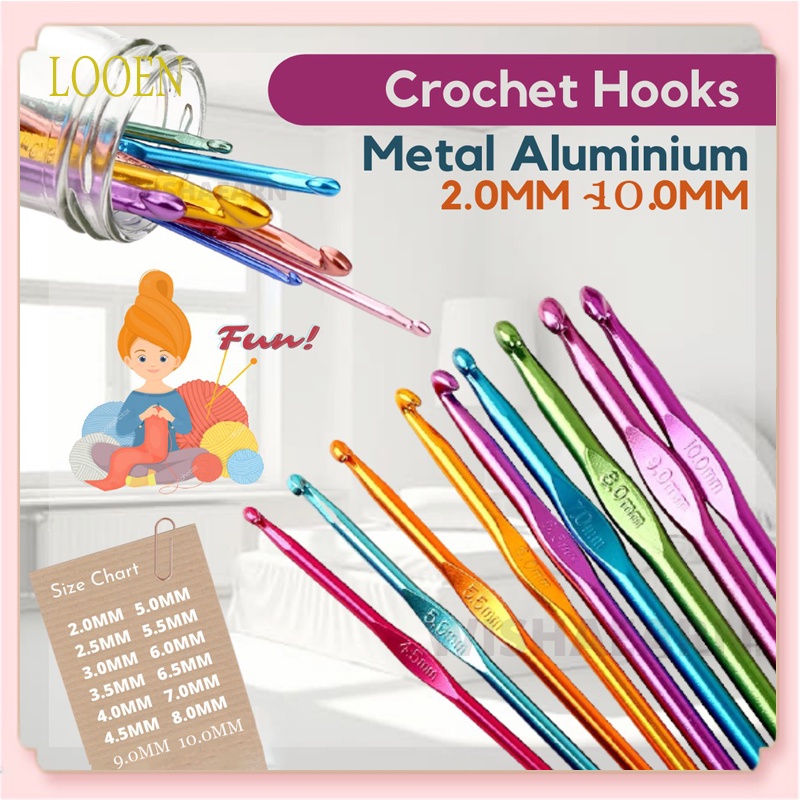 Crochet Hooks - Metal