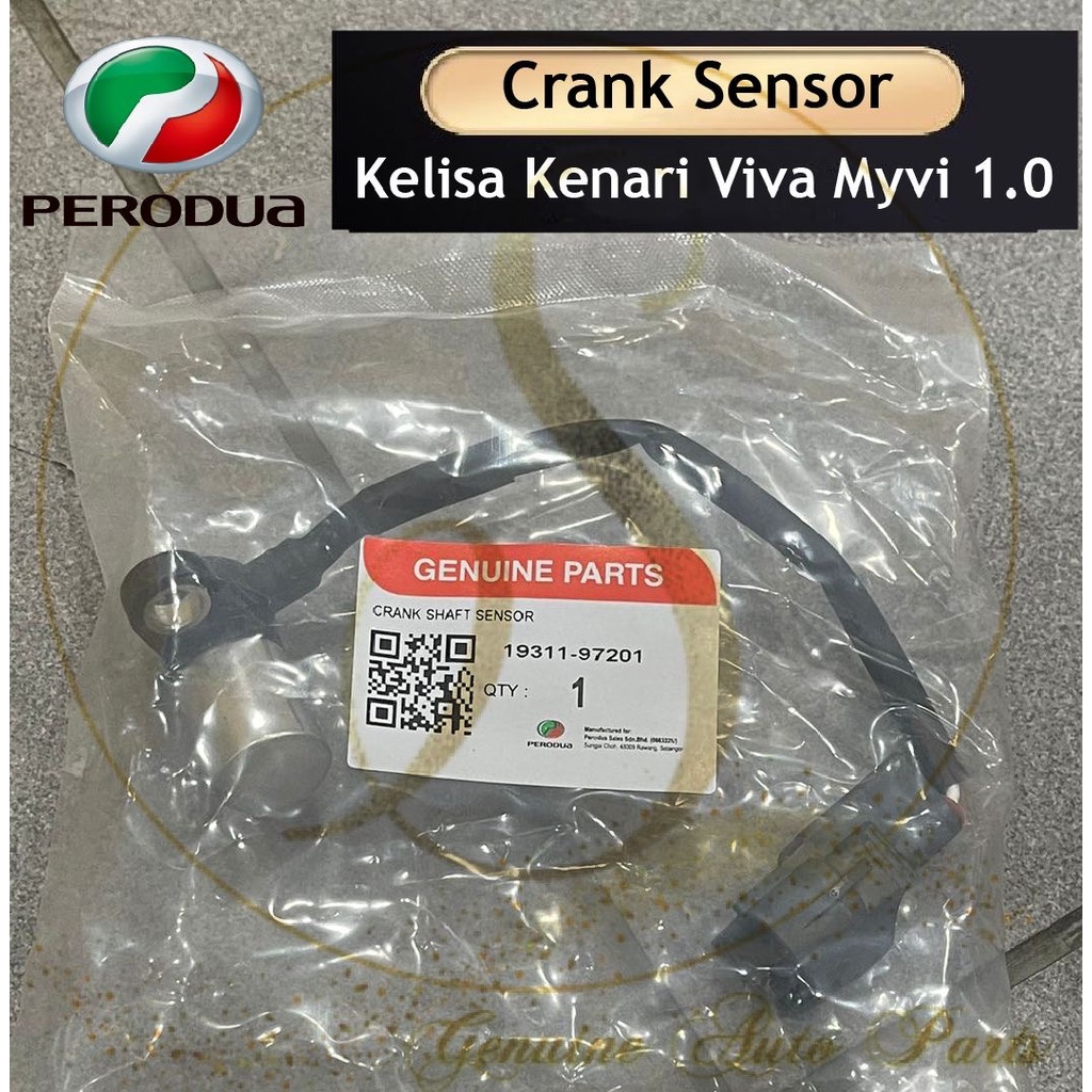 (100 ORIGINAL) 1931197201 PERODUA KELISA KENARI VIVA MYVI 1.0 CRANK