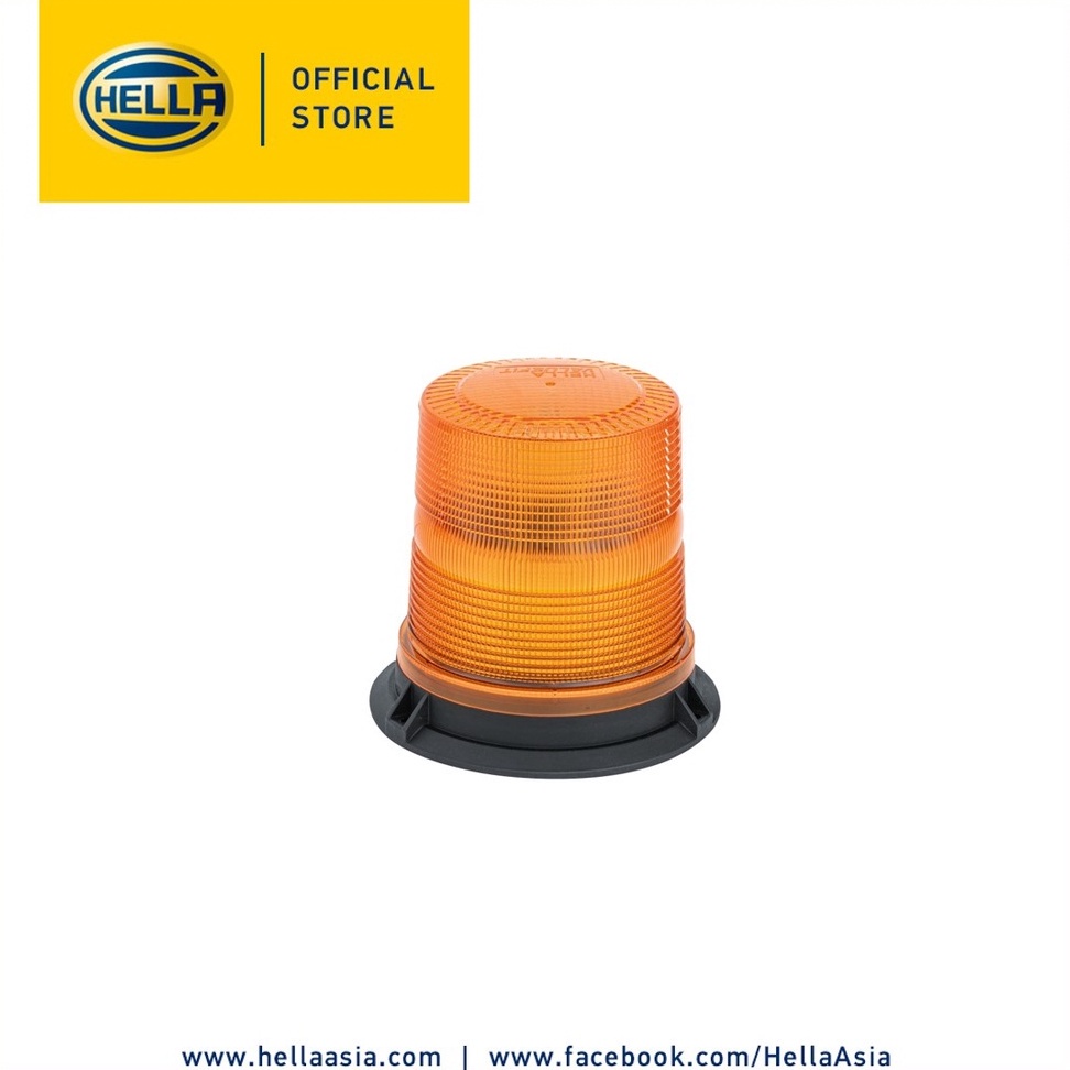 HELLA Valuefit Mega Beacon Lamp Amber 2XD 357 960001 rotating or