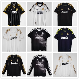 Retro 2012/13 Real Madrid Third Away Long Sleeve Soccer Jersey