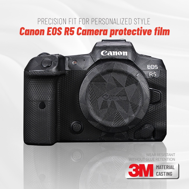 Canon EOS R5 Camera Protective Film Sticker Camouflage Leather Matte 3M