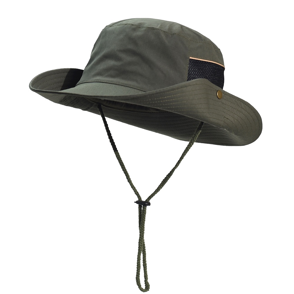 Brown Cow Waterproof Bucket Hat Foldable Rain Hat Wide Brim Boonie
