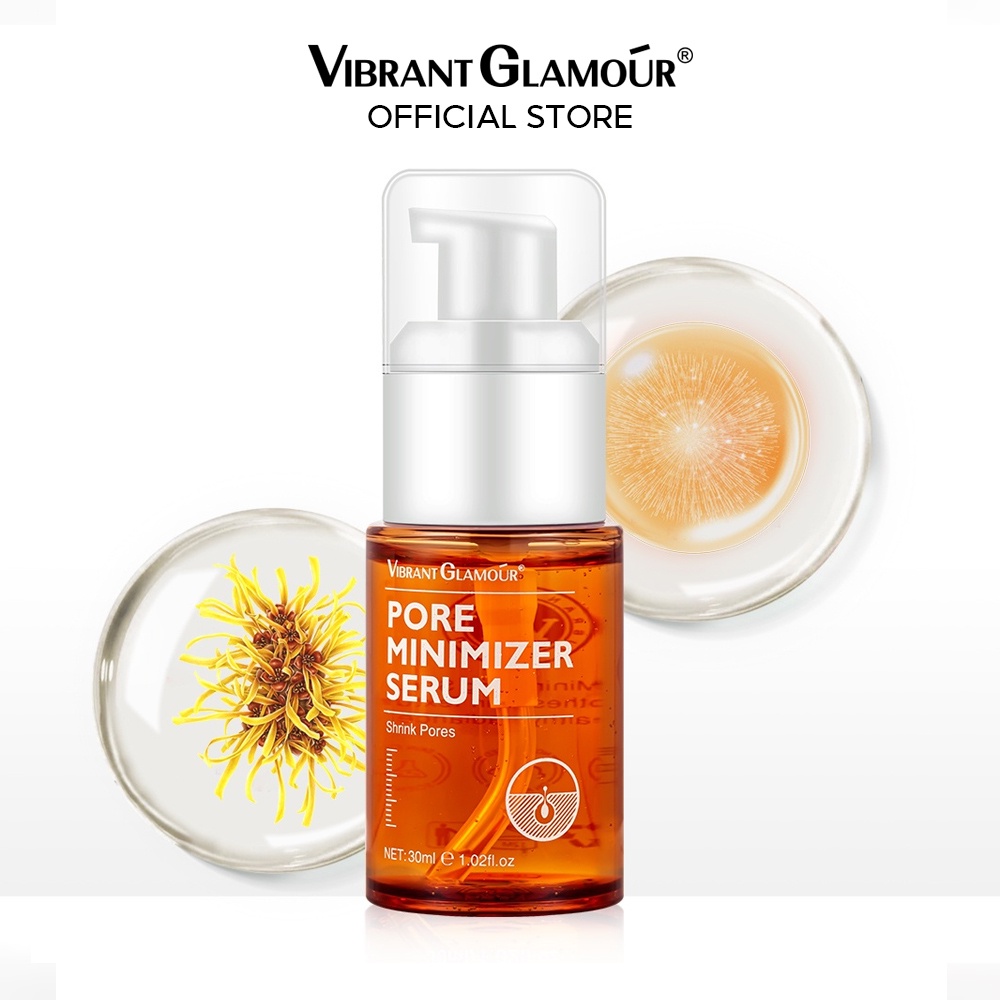 VIBRANT GLAMOUR Pore Minimizer Serum BHA Blackheads Remover Shrink