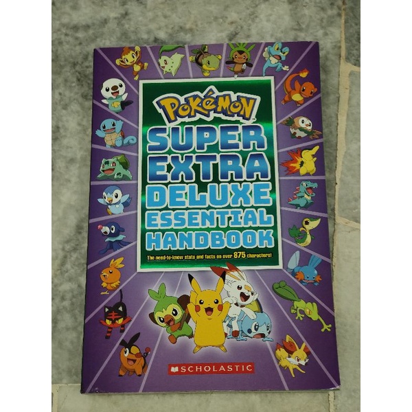 Pokemon Super Extra Deluxe Essential Handbook| Scholastic | Shopee Malaysia