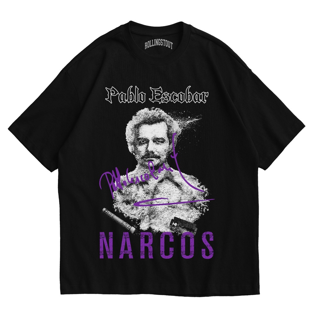 Camiseta Con Logo Divertido De Pablo Cobar Narcos Enjoy Cocaine Para
