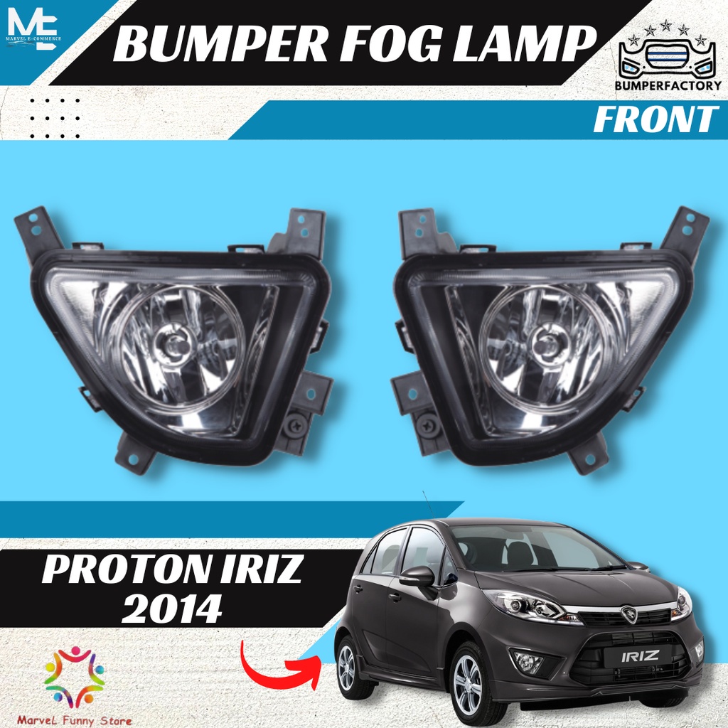 Proton Iriz 2014 Fog Lamp 100% Lampu Bawah Kecil Original | Shopee Malaysia