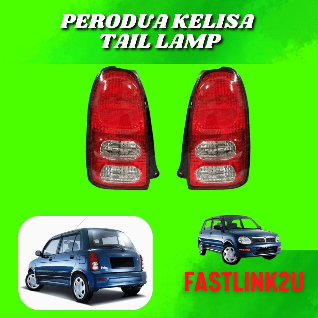 Perodua Kelisa Tail Lamp Rear Light Lampu Belakang 100 High Quality
