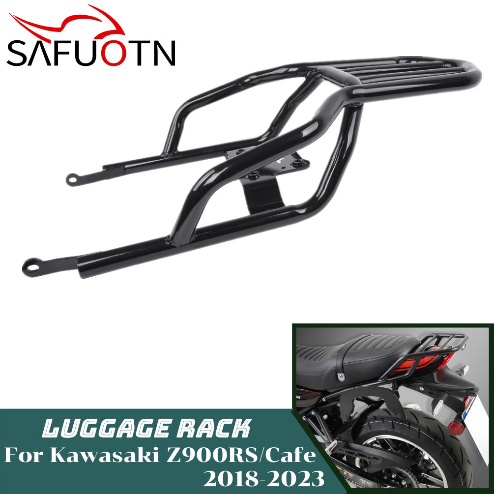 Z900RS Rear Luggage Cargo Rack Carrier Mount Backrest For Kawasaki Z900 ...